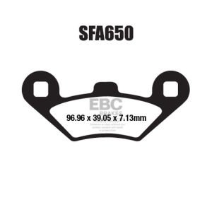 EBC SFA650 Scooter Fren Balatası