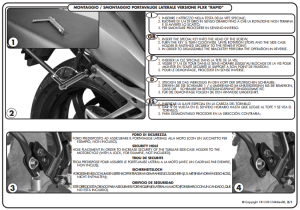 Givi PLR7401 Ducati Multistrada 1200 Yan Çanta Demiri