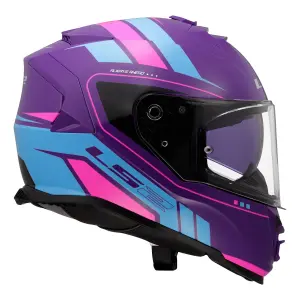 LS2 Storm 2 Kapalı Kask Fıst Mor Mavi