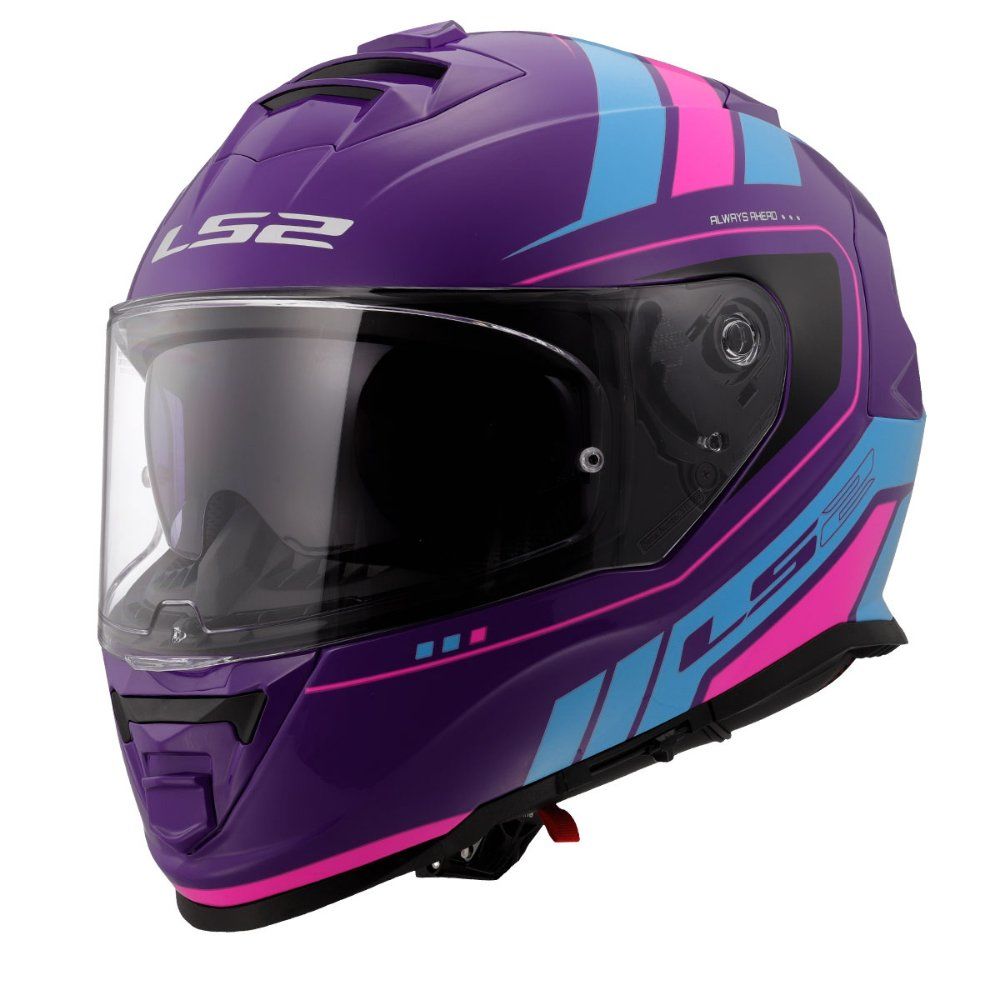 LS2 Storm 2 Fıst Mor Mavi Kask