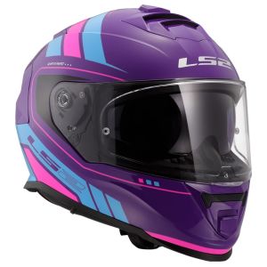 LS2 Storm 2 Fıst Mor Mavi Kask