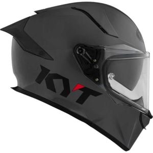 KYT R2R Kask Plain Grl Grey