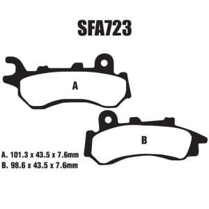 EBC SFA723 Honda Pcx 18-20 Ön Fren Balatası