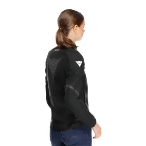 Dainese Herosphere Air Tekstil Kadın Mont Siyah Beyaz Peach 50