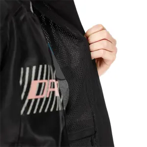 Dainese Herosphere Air Tekstil Kadın Mont Siyah Beyaz Peach 50