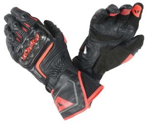 Dainese Carbon D1 Uzun Eldiven Kırmızı