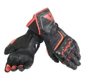 Dainese Carbon D1 Uzun Eldiven Kırmızı