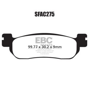 EBC SFAC275 Scooter Carbon Fren Balatası
