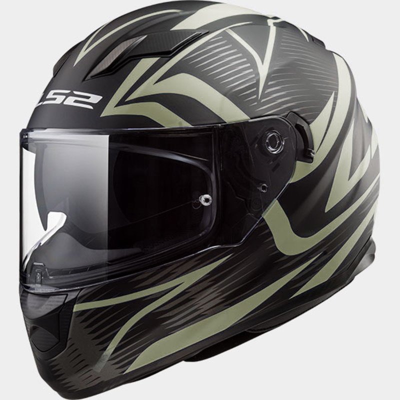 LS2 Ff320 Evo Kask Jink Mat Siyah
