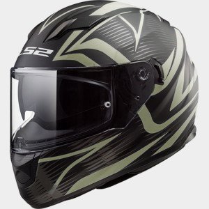 LS2 Ff320 Evo Kask Jink Mat Siyah