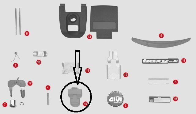 Kappa Z315K Çanta Tabla Düğmesi