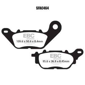 EBC SFAC464 Scooter Carbon Fren Balatası