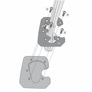 Givi Es7714 Ktm 1290 Super Adventure S Yan Ayak Destek Kit