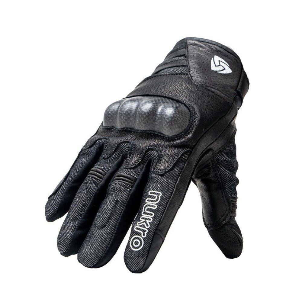 Nukro Milan Denim Deri Eldiven