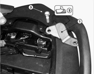 Givi PLX447Kit Kawasaki Versys 650 (06-09) Yan Çanta Kiti