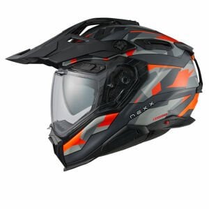 Nexx X.Wed 3 Kask Trailmania Mat Gri Turuncu