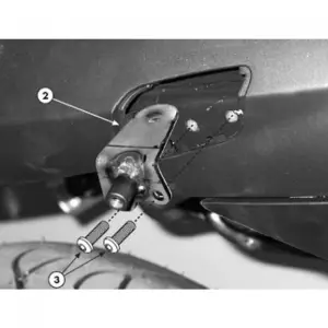 Givi PLX688Kit Bmw R 1200 R Yan Çanta Demiri Bağlantı Kiti