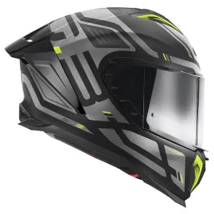 GIVI 50.3 Quasar Kask Mat Siyah Titanium Neon Sarı