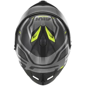 GIVI 50.3 Quasar Kask Mat Siyah Titanium Neon Sarı