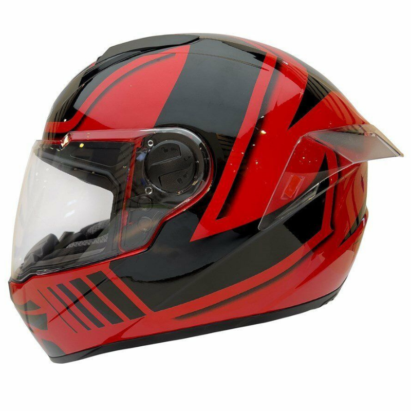 Zeus ZS-811A Kask (R-01) Kırmızı Siyah