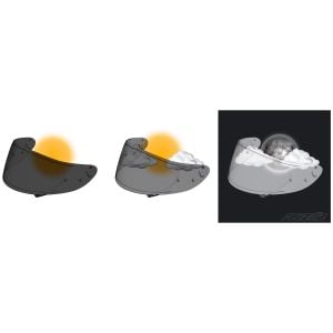 Shoei CWR-1PN Kask Cam Vizör Photochromic