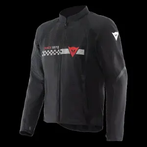 Dainese Herosphere Air Tekstil Mont Siyah Beyaz Kırmızı
