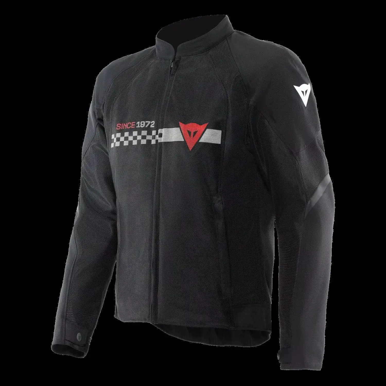 Dainese Herosphere Air Tekstil Mont Siyah Beyaz Stripes Kırmızı 48