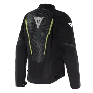 Dainese Herosphere Air Tekstil Mont Siyah Beyaz Sarı Fluo 56
