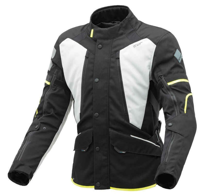 T.ur Himalaya Touring Ceket Siyah Açık Gri