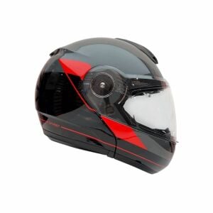 Zues ZS-3050 Kask Kırmızı Gri