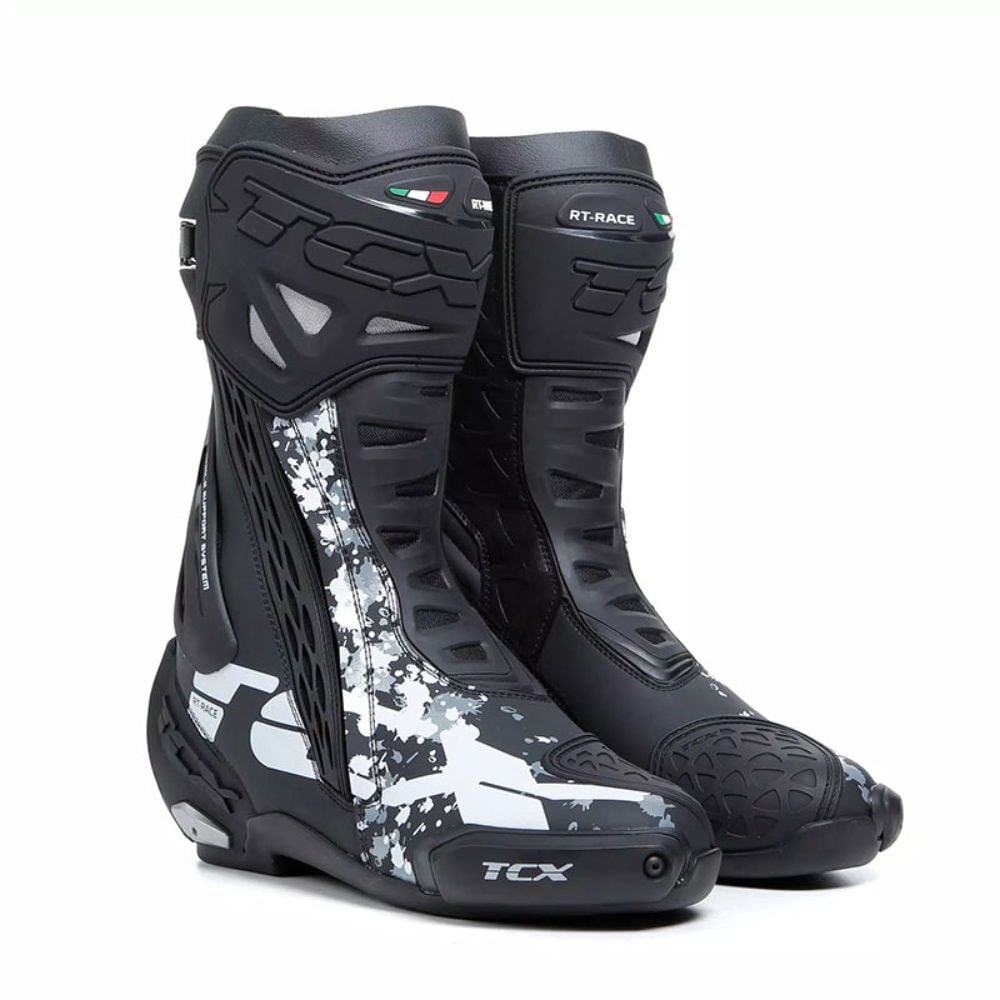 TCX RT-Race Çizme Siyah Gri