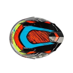 Nukrohelmet B506 Kask Kong Black Red