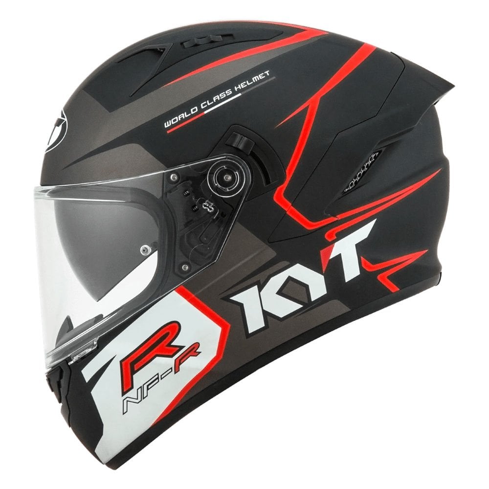 KYT NF-R Kask Track Mat Gri