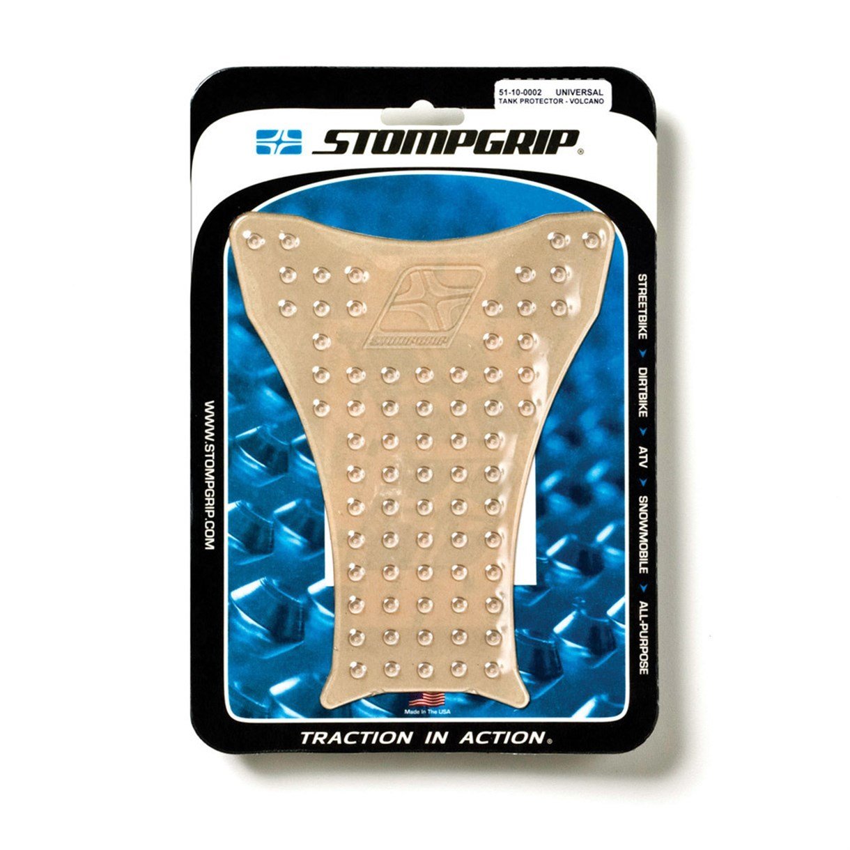 Stompgrip Tank Protector Volcano Clear Depo Pad
