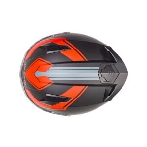 Nukrohelmet B506 Kask Stars Red Yellow