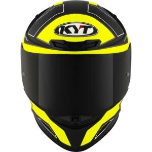 KYT TT-Revo Kask Electrom Mat Siyah Sarı