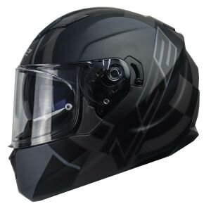 Ls2 Stream Evo Target Kask Mat Siyah