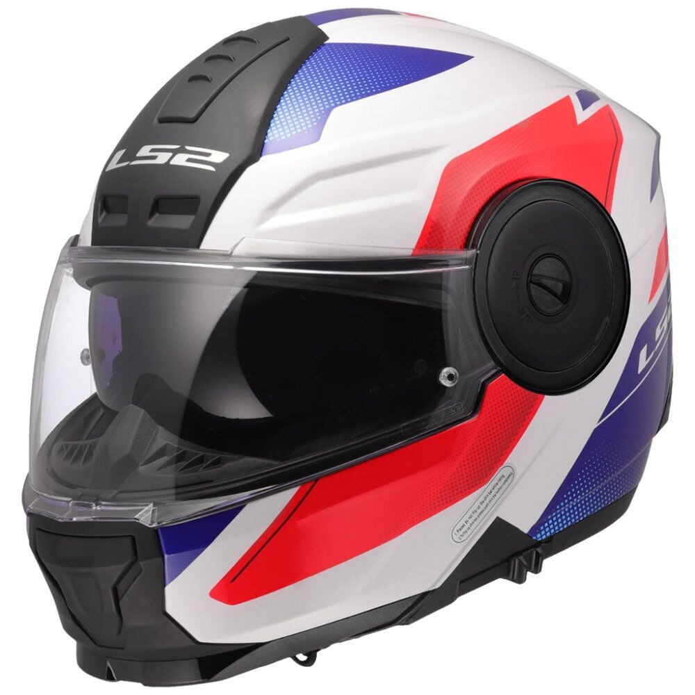 LS2 Scope 2 Kask Duria Beyaz Mavi Kırmızı