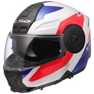 LS2 Scope 2 Kask Duria Beyaz Mavi Kırmızı
