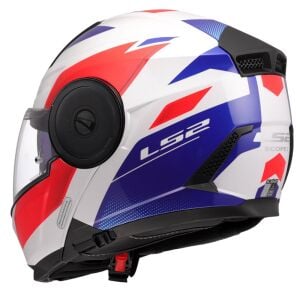 LS2 Scope 2 Kask Duria Beyaz Mavi Kırmızı
