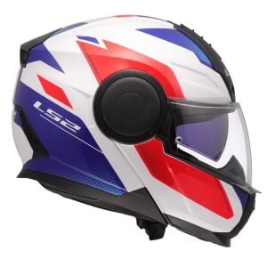 LS2 Scope 2 Kask Duria Beyaz Mavi Kırmızı