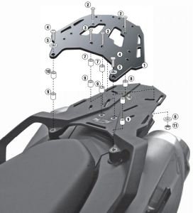 Givi SRA750 Ktm 990 Smt (09-14) Arka Çanta Demiri
