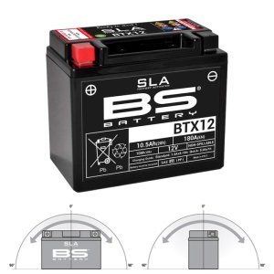 BS Battery BTZ12S SLA FA Motosiklet Aküsü