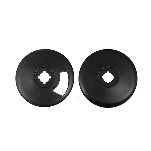 LS2 Cabrio Kask Yan Kapak Set Mat Siyah (Plastik)