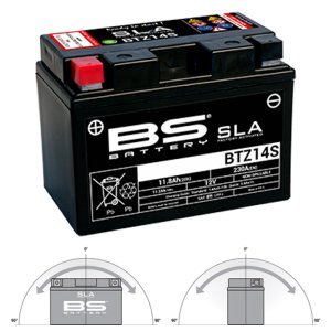 BS Battery BTZ14S SLA Motosiklet Aküsü