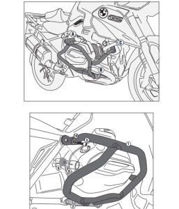 Givi TNH5108OX Bmw R1200Gs - R1200R Koruma Demiri