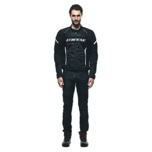 Dainese Air Frame 3 Black White Tekstil Mont