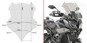 Givi D2139S Yamaha Tracer 900 Ön Cam