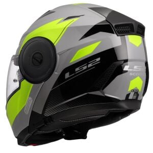 LS2 Scope 2 Kask Duria Gri Neon Sarı