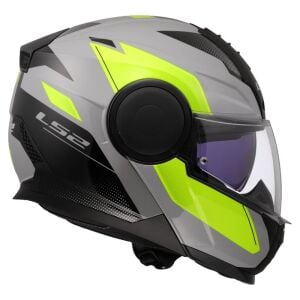 LS2 Scope 2 Kask Duria Gri Neon Sarı